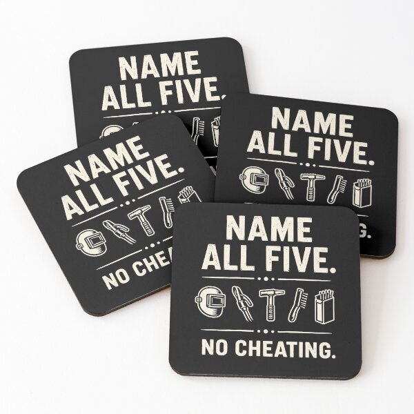 Item preview, Name All Five. No Cheating. | Old School Welder Vintage Welding Tools designed and sold by RusticMeadow.