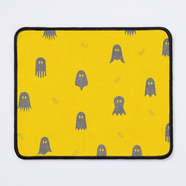 Item preview, minimal cute icon ghost preppy halloween textured Candy Corn Yellow designed and sold by RenattaZare.