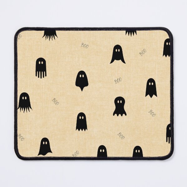 Item preview, minimal cute icon ghost preppy halloween textured Cream designed and sold by RenattaZare.