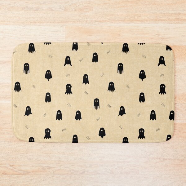 Item preview, minimal cute icon ghost preppy halloween textured Cream   designed and sold by RenattaZare.