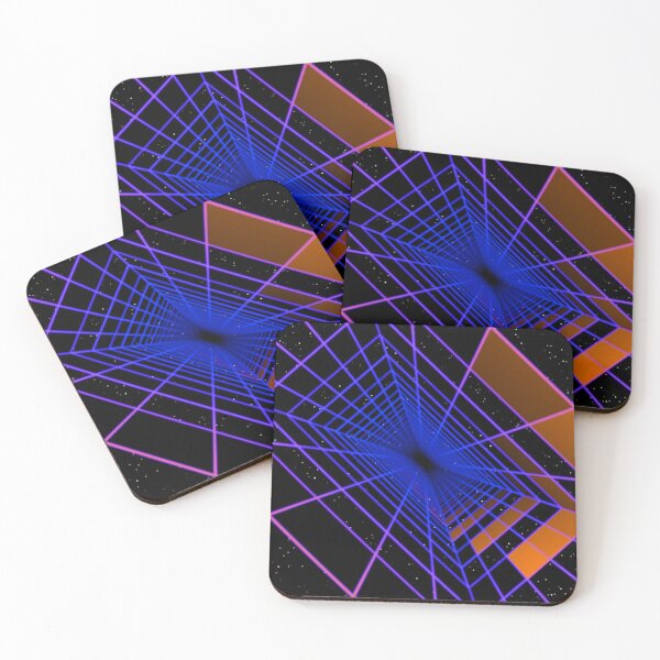 Item preview, Copy of Rectangular Wireframe Tunnel & Orange Cells R3 designed and sold by Electric Shock!! Design.