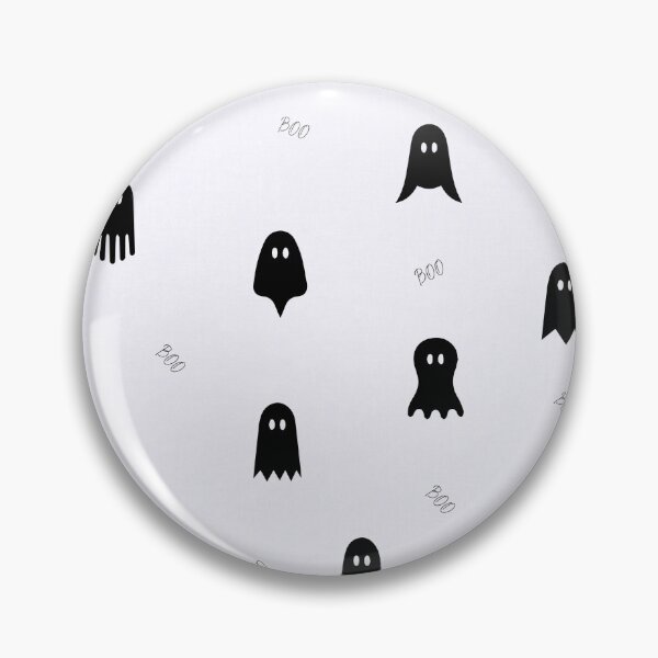 Item preview, minimal cute icon ghost preppy halloween textured Ghostly White designed and sold by RenattaZare.