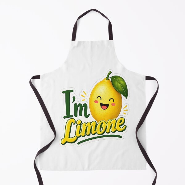 Aperçu de l'œuvre Je suis Limone – Un citron souriant mignon et drôle, un graphique d'agrume ? créée et vendue par RipantinaFantasy .