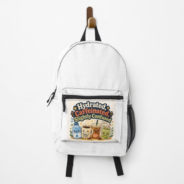 Item preview, Hydrated Caffeinated And Slightly Confused designed and sold by MohamedAbozaid1.