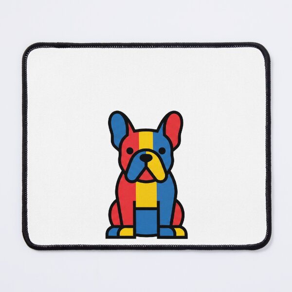 Item preview, Bauhaus Bulldog Mascot designed and sold by Modern Mascot Archive.