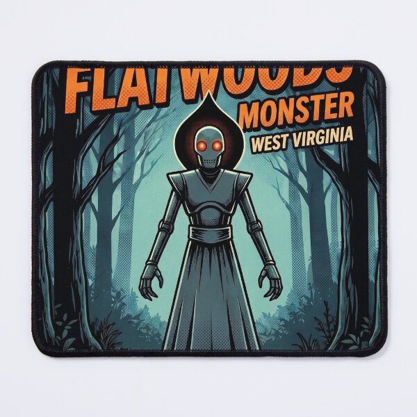 Item preview, The Flatwoods Monster Cryptid – Horror Comic Design designed and sold by redsharkuk.