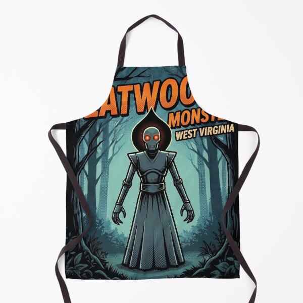 Item preview, The Flatwoods Monster Cryptid – Horror Comic Design designed and sold by redsharkuk.