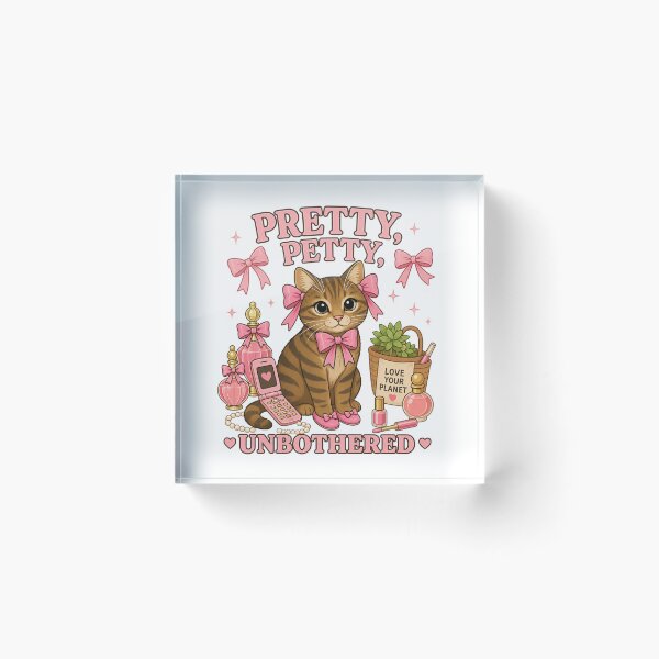 Item preview, Cute Cat Pink Bow Aesthetic designed and sold by Gentlestate.