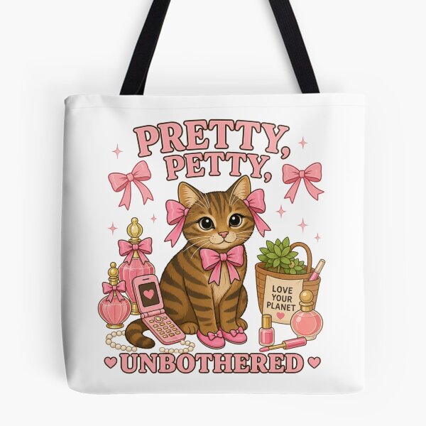 Item preview, Cute Cat Pink Bow Aesthetic designed and sold by Gentlestate.