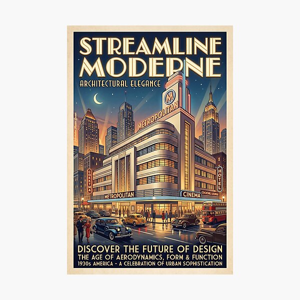 Item preview, Streamline Architecture designed and sold by Theodor Decker.