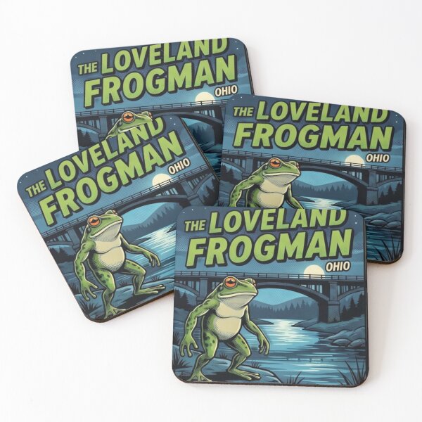 Item preview, The Loveland Frogman Cryptid – Horror Comic Design designed and sold by redsharkuk.