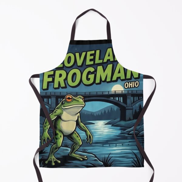 Item preview, The Loveland Frogman Cryptid – Horror Comic Design designed and sold by redsharkuk.