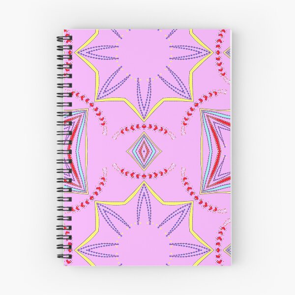 Item preview, Vibrant Pink and Red Heart Star Mandala designed and sold by Tinsleybluebell.