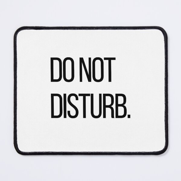 Item preview, Do Not Disturb | Funny Introvert Typography | Minimalist Quote T-Shirt designed and sold by OveloStudios.