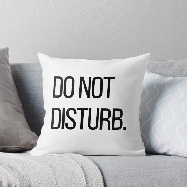 Item preview, Do Not Disturb | Funny Introvert Typography | Minimalist Quote T-Shirt designed and sold by OveloStudios.
