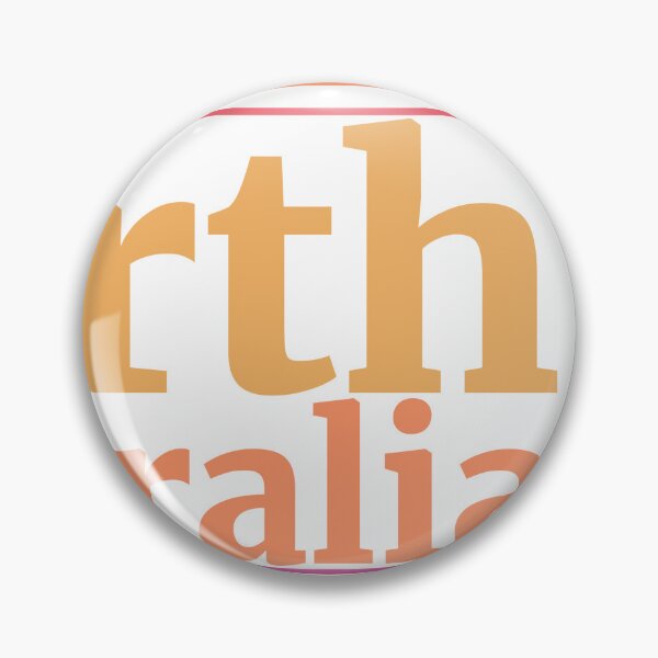 Item preview, Perth Australia City Marked On Country Map designed and sold by TheIconSmith.