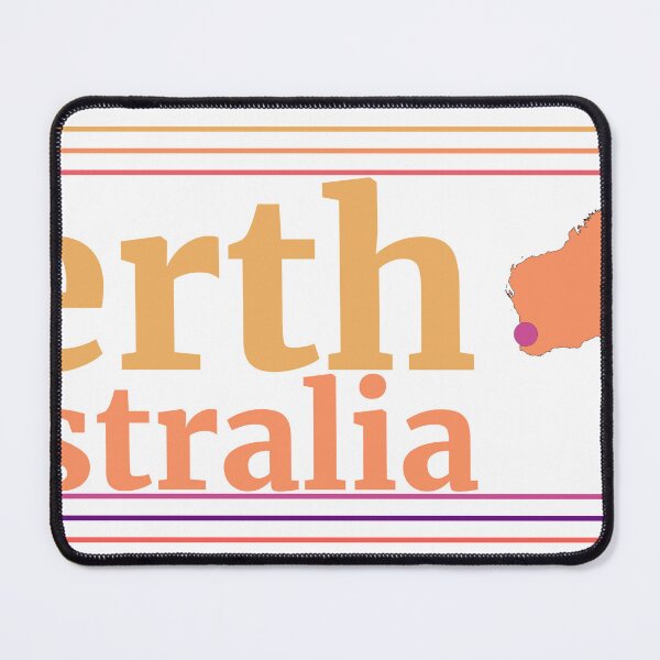 Item preview, Perth Australia City Marked On Country Map designed and sold by TheIconSmith.