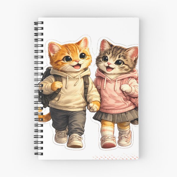 Item preview, Best Friends Forever Cats Sticker designed and sold by Genzfirevibes.