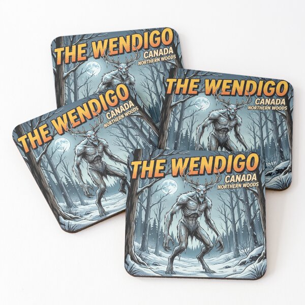 Item preview, Wendigo Cryptid – Horror Comic Design designed and sold by redsharkuk.