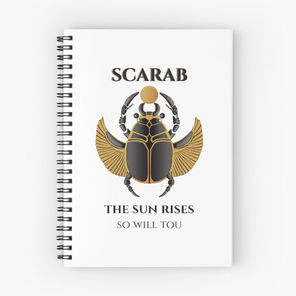 Item preview, Scarab · The Sun Rises So Will You · Egyptian Inspiration · Ancient Egypt · Khepri Art designed and sold by PharaohDArt.