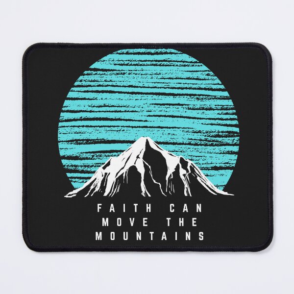 Item preview, Faith Can Move Mountains - Inspirational Gifts For Christians designed and sold by karolina lindy.