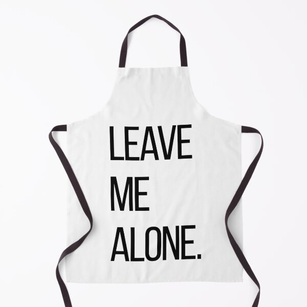 Item preview, Leave Me Alone. | Funny Introvert Typography Shirt | Minimalist Quote Tee designed and sold by OveloStudios.
