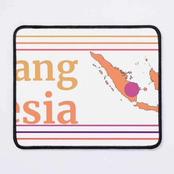 Item preview, Palembang Indonesia City Marked On Country Map designed and sold by TheIconSmith.
