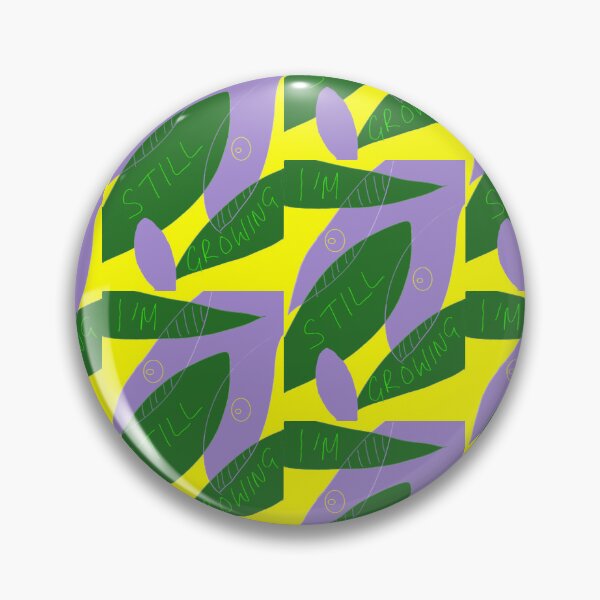 Item preview, Still Growing Quirky Leaf Print designed and sold by TheSnugGirl.