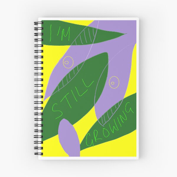 Item preview, Still Growing Quirky Leaf Print designed and sold by TheSnugGirl.