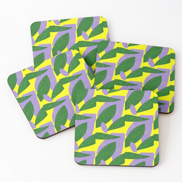 Item preview, Still Growing Quirky Leaf Print designed and sold by TheSnugGirl.