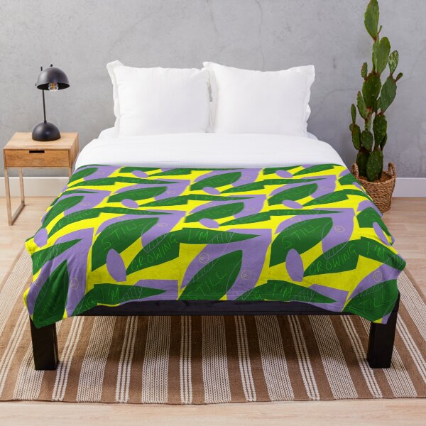 Item preview, Still Growing Quirky Leaf Print designed and sold by TheSnugGirl.