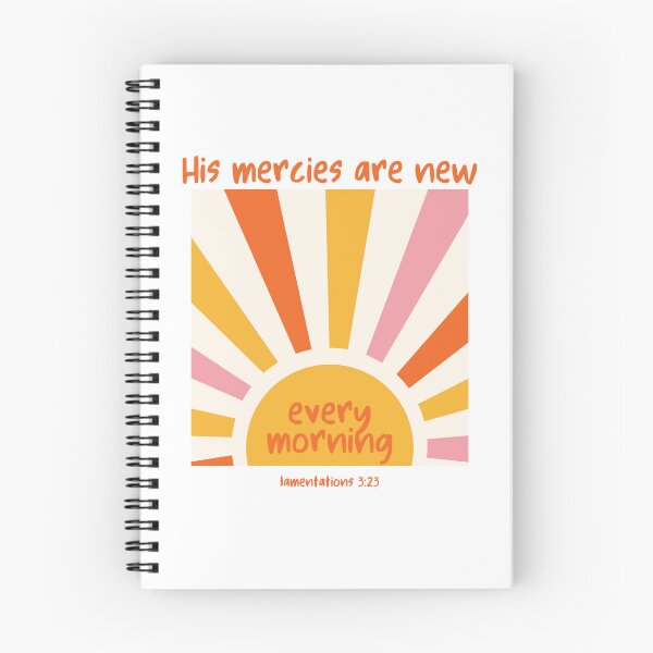 Item preview, His Mercies Are New Every Morning - Beautiful Gifts For Christians designed and sold by karolina lindy.
