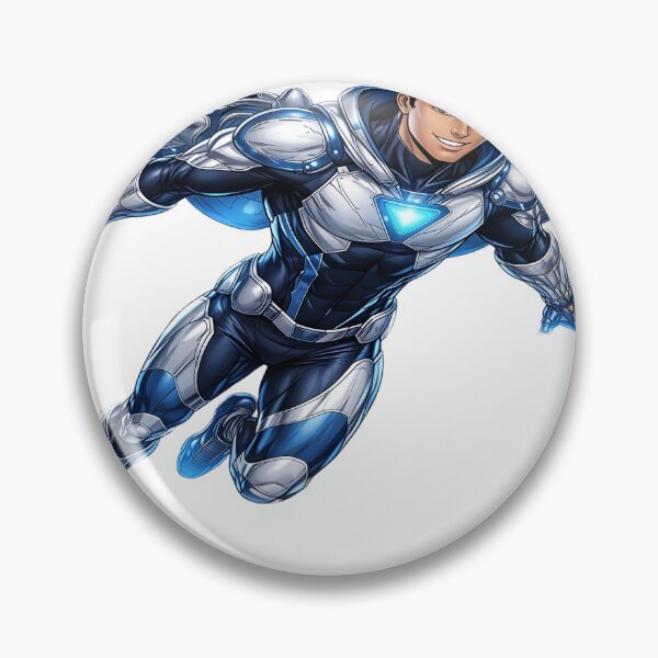 Item preview, Skyblade Flyer – Futuristic Flight Superhero Illustration designed and sold by Artisan Finds Online.