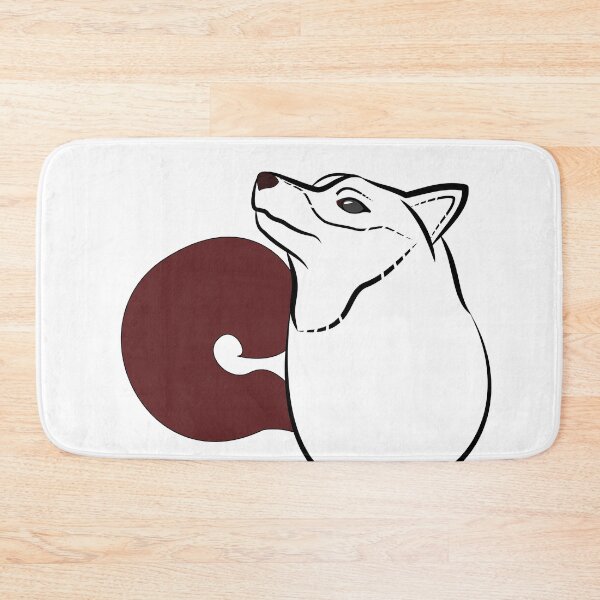 Item preview, Shiba Inu Sumi-e (Japanese ink painting) "BENI-c" designed and sold by ShibaCruise-On.