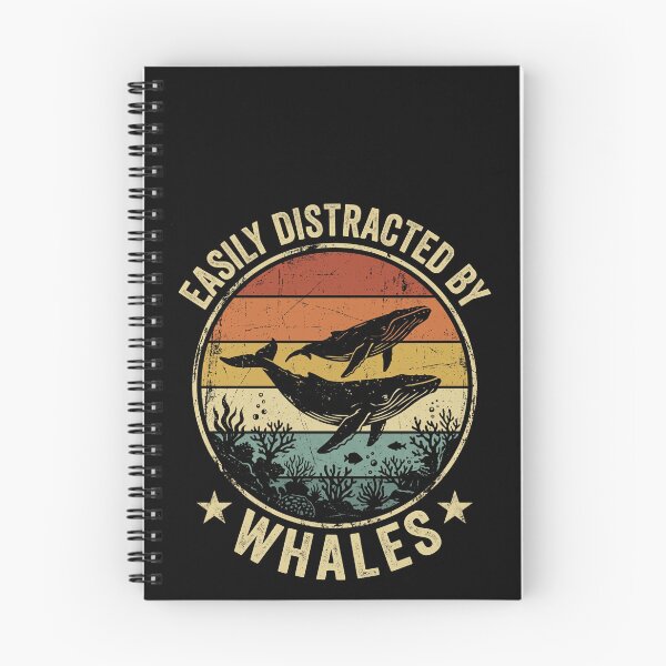 Item preview, Easily Distracted By Whales Marine Animal Ocean Life Lover designed and sold by HumansStuck12.