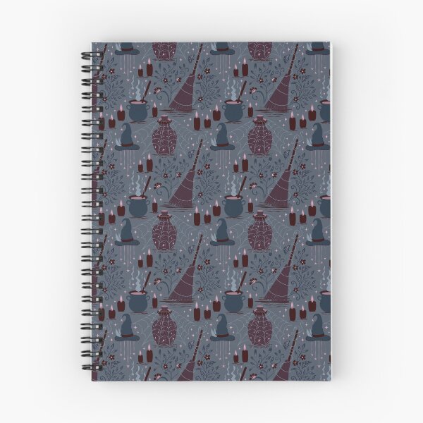 Item preview, Moonlit Witchy Halloween Seamless Pattern designed and sold by Kozee.
