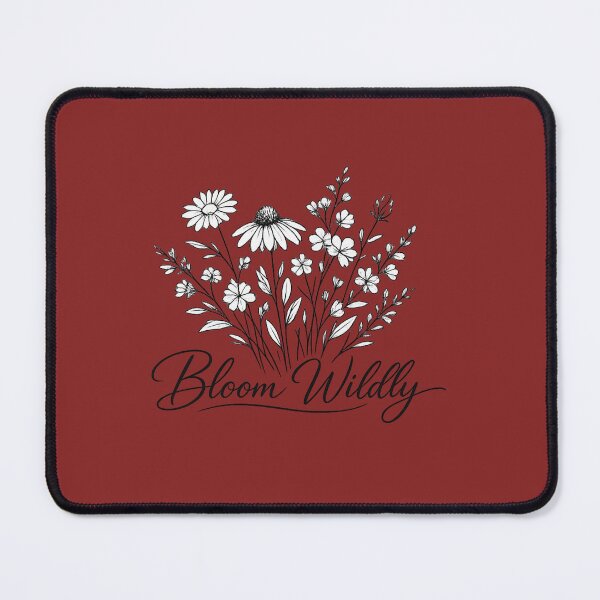 Item preview, Bloom Wildly – Minimalist Black and White Wildflower Line Art Design designed and sold by EdgeSphere.