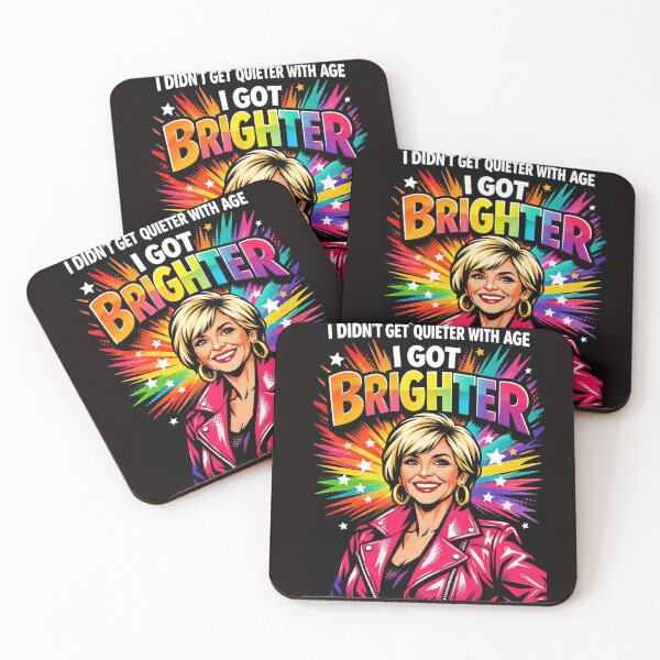 Item preview, "I Got Brighter" Bold Retirement Quote ShirtMain tag: designed and sold by Print Loft.