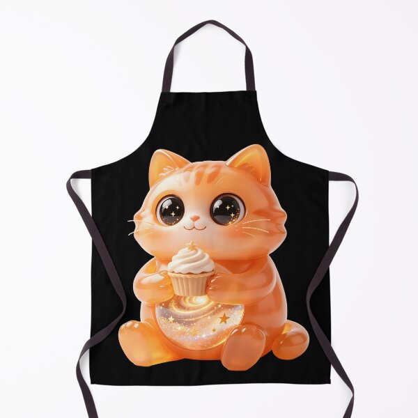 Item preview, Emerald Cat’s Magical Cupcake - Cute Galaxy Baking Art designed and sold by ABYSSLAB.