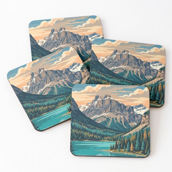 Item preview, Yoho National Park Canada Travel Vintage designed and sold by RareDeerArt.
