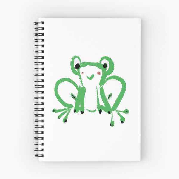Item preview, Happy Lil Frog designed and sold by bigbirdlittlebirdshop.