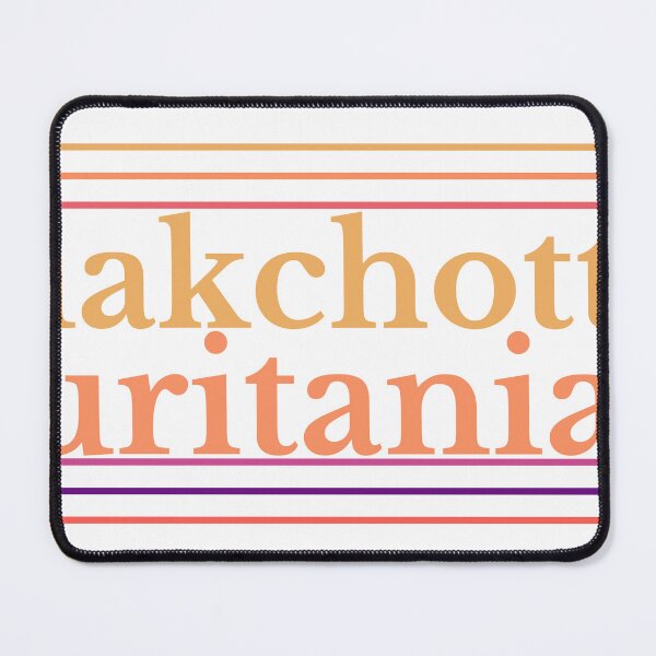 Item preview, Nouakchott Mauritania City Marked On Country Map designed and sold by TheIconSmith.