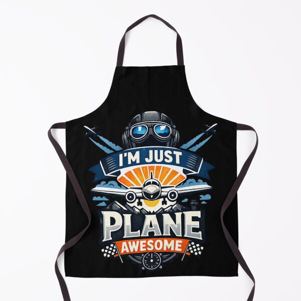 Item preview, I'm Just Plane Awesome - Funny Pilot Aviation Pun designed and sold by SidTastic .