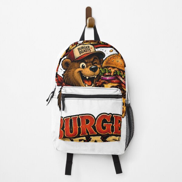 Item preview, Burger Beasts Vintage Mascot designed and sold by Drofted.