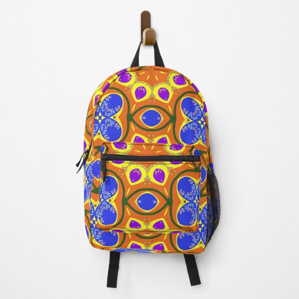 Item preview, Vibrant Orange and Yellow Faith Mandala Pattern designed and sold by Tinsleybluebell.