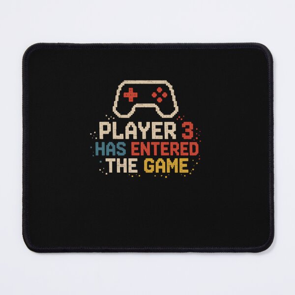 Item preview, Player 3 Has Entered The Game Gamer Parents New Baby Pregnancy Announcement designed and sold by RetroMini2026.