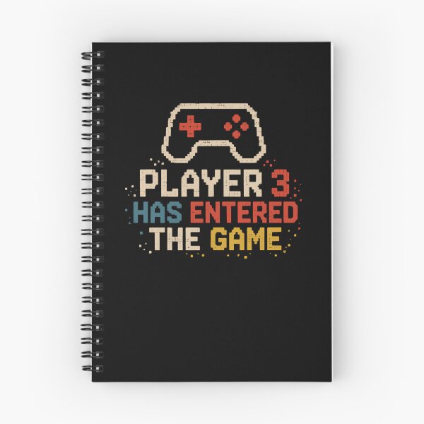 Item preview, Player 3 Has Entered The Game Gamer Parents New Baby Pregnancy Announcement designed and sold by RetroMini2026.