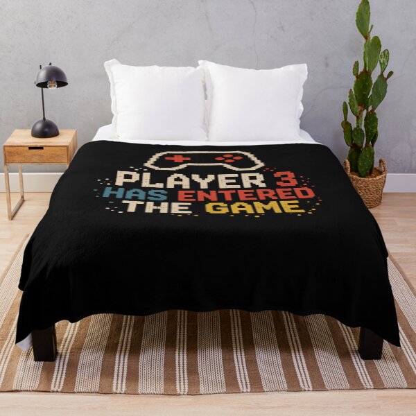 Item preview, Player 3 Has Entered The Game Gamer Parents New Baby Pregnancy Announcement designed and sold by RetroMini2026.