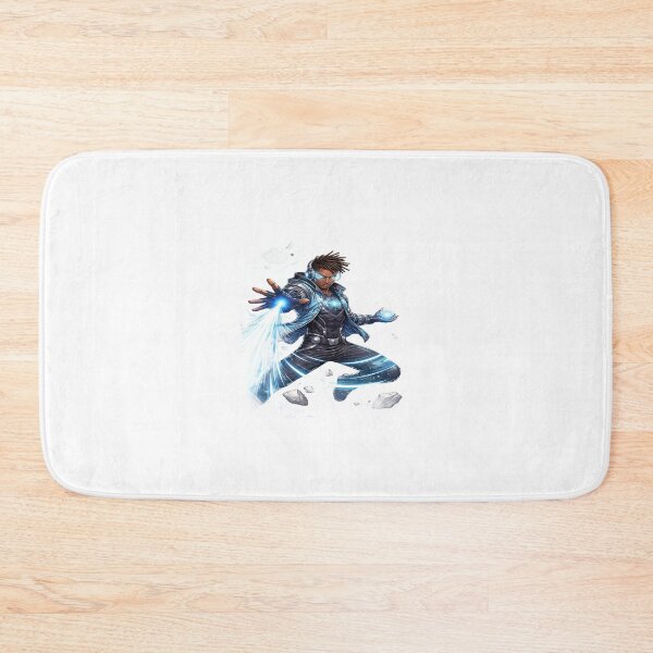 Item preview, Sonic Flux – Energy Wave Superhero Illustration designed and sold by Artisan Finds Online.