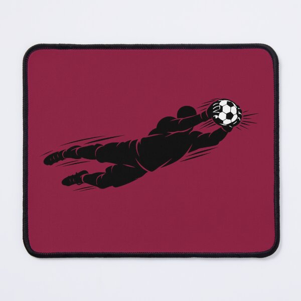 Item preview, Flying Soccer Goalkeeper Silhouette | Epic Goalkeeper Save T-Shirt Design | Football Goalie Wall Art | Soccer Keeper Graphic | Sports Fan Gift | Goalkeeper Illustration designed and sold by thesmilngnature.